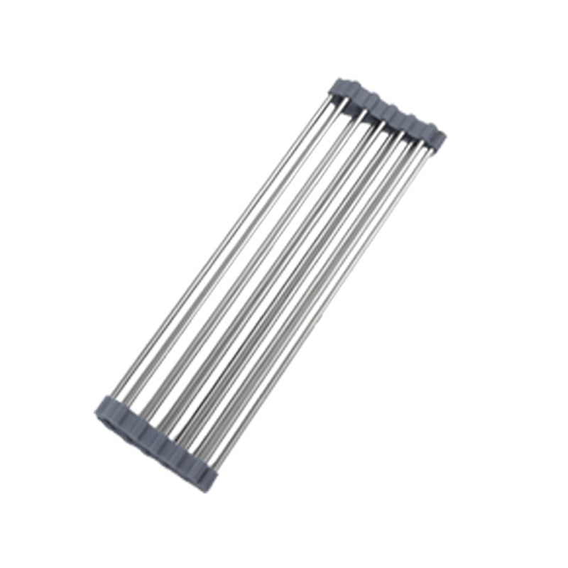 Foldable Stainless Steel Dish Drainer