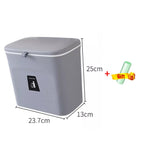 Portable Hanging Kitchen Trash Can