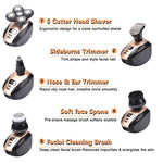 5 In 1 4D Rechargeable Bald Trimmer