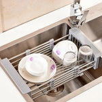 All Purpose Adjustable Sink Dish Drainer